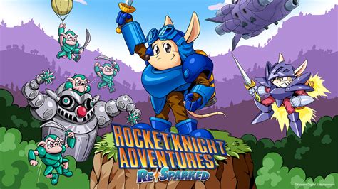 Rocket Knight Adventures! A Blast from the Past with a Dash of Furry Fury